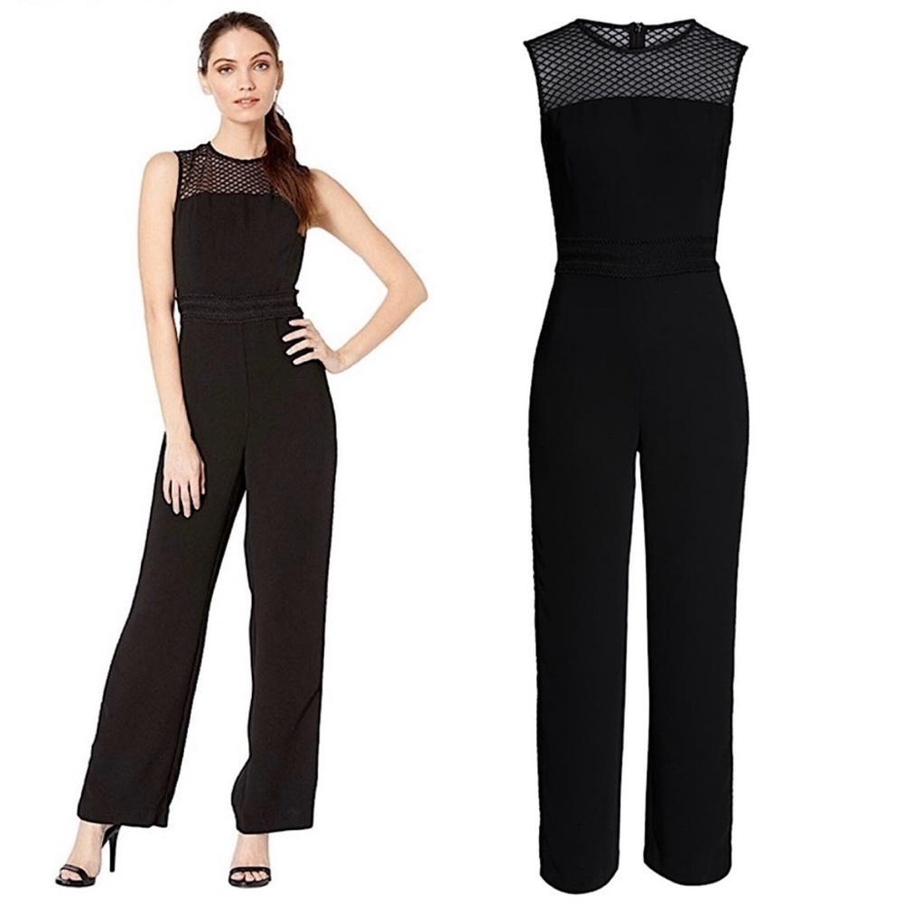 Bardot Black Sleeveless Jumpsuit